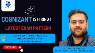 Cognizants Latest Exam Pattern For 2025 Batch Students  Actual Test Pattern Covered [upl. by Ahsieyn]