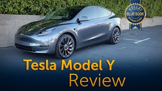 Tesla Model Y  Review amp Road Test [upl. by Atrahc]