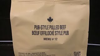 2022 Canadian IMP PubStyle Pulled Beef Taste Review [upl. by Reginauld]