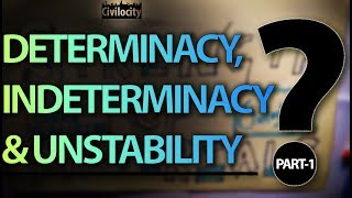 Determinate Indeterminate and Unstable Structures  Lecture  19 [upl. by Dickey]