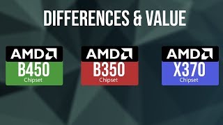 AMD b450 b350 and x370 chipset specs amp performance differences Is it worth the upgrade [upl. by Haras]