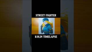 COLOR PENCIL TIMELAPSE ART  EPISODE 73 STREET FIGHTER  KOLIN CAPCOM [upl. by Hgielac]