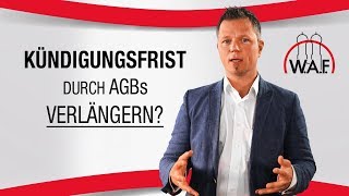 3 Jahre Kündigungsfrist im Arbeitsvertrag Geht das  Betriebsrat Video [upl. by Llevol]