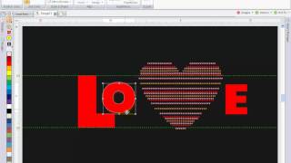 Using HOTFIX ERA software to create a rhinestone motif 12 [upl. by Stacy]