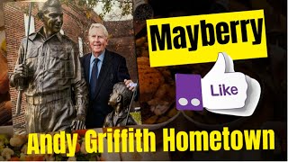 Andy Griffiths Mayberry going back in time Visit Mt Airy NC [upl. by Schlosser]