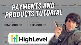 Payments and Products Complete Tutorial for GoHighLevel How to Setup any Product or Service [upl. by Dayna484]