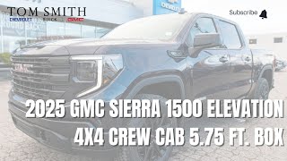 2025 GMC Sierra 1500 Elevation 4x4 Crew Cab 575 ft box [upl. by Ailedamla]