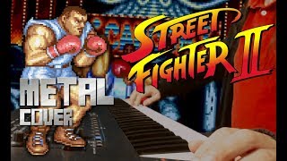 Street Fighter II Balrog Theme Synth METAL Remix [upl. by Eittod]