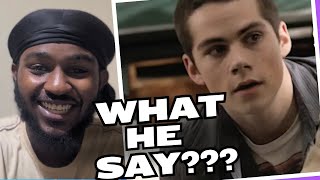 AYO Stiles Stilinski funny moments  REACTION [upl. by Dnaltiac]