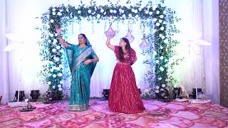 Ruchita and Mummy Group Dance at SanRoop Sangeet [upl. by Oliver467]