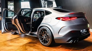 2024 Mercedes AMG GLC 63 S Coupe  Interior and Exterior Walkaround [upl. by Nelehyram]