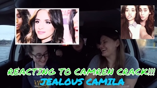 REACTING TO CAMREN CRACK JEALOUS CAMILA [upl. by Myrle]