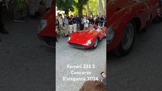 Ferrari 335 Scaglietti winning at Concorso Deleganza 2024 ferrari como scaglietti [upl. by Patrizio]