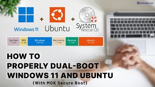 How to PROPERLY Dualboot Windows 11 and Ubuntu 2024 [upl. by Godewyn]