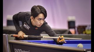 Billiards Live World Championship 3Cushion 2024  DICK JASPERS vs HONG THAI CHIEM [upl. by Blaze480]