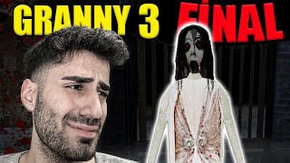 SLENDERİNA YETER  GRANNY 3 FİNAL l KAPIDAN KAÇIŞ çok fazla jumpscare içerir [upl. by Oremo24]