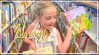 Quintuplets Check Books Out From the Library For the First Time [upl. by Frodi]