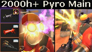 What 2000 hours of Pyro experience looks like TF2 Gameplay [upl. by Dnomra703]