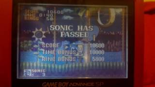 Sonic Genesis GBA Cartridge Tilting 1 [upl. by Meggie108]