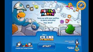 Club Penguin Music  Puffle Party 2011  Main Theme [upl. by Aysa]