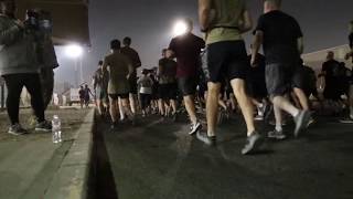 2019 Camp Arifjan Shadow Run [upl. by Siulesoj]