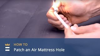 How to Patch an Air Mattress Hole in 3 Steps [upl. by Eille]