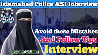 Islamabad Police ASI Interview 2024  Islamabad Police ASI Interview Experience ict [upl. by Carlene115]