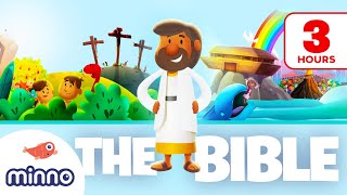 3 Hours of Bible Stories for Kids from Creation to Revelation [upl. by Stephenson]