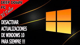 CÓMO DESACTIVAR ACTUALIZACIONES DE WINDOWS 10 PARA SIEMPRE [upl. by Notloc]