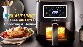 Air fryer  Blaupunkt express air fryer unboxing and review  Aathi World [upl. by Notaes]