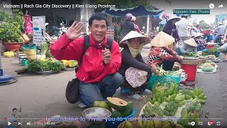 Vietnam  Rach Gia City Discovery  Kien Giang Province [upl. by Siuqcram]