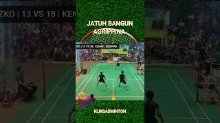 AGRIPPINA NGEPEL LANTAI di Klik Badminton badminton shorts [upl. by Joses116]