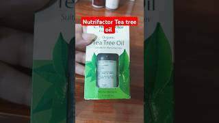 Nutrifactor Tea tree oil [upl. by Ycnahc641]