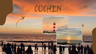 DAY 3  COCHIN  BEACH  LIGHT HOUSE  SHOPPING  VAMGLO VLOGS [upl. by Eceinhoj]