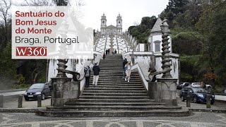 Santuário do Bom Jesus do Monte  Braga Portugal [upl. by Ashbey54]