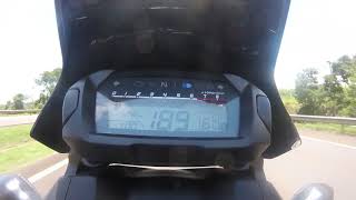 NC 750 Top speed [upl. by Nidak744]