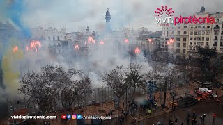 Fallas Valencia 2022 Mascletà 6 de Marzo 2022 Pirotecnia Gironina [upl. by Aklog]