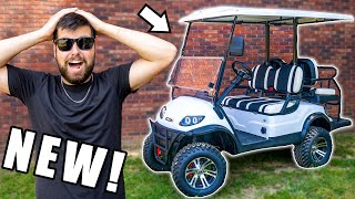 I BOUGHT A NEW GOLF CART  A NEW PET DWAYNE THE PIMP [upl. by Yaner]