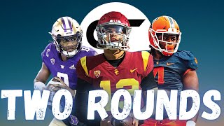 TWO ROUND PFN 2024 NFL Mock Draft  Mock the Mock [upl. by Malinin]