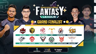 🛑LIVEGRAND FINAL  FANTASY LEAGUE INCURSIONxPRODUCTION  GARENA FREE FIRE [upl. by Anrehs752]