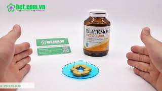 Review Viên uống bổ sung Vitamin C 1000mg BLACKMORES BIO C [upl. by Amann968]