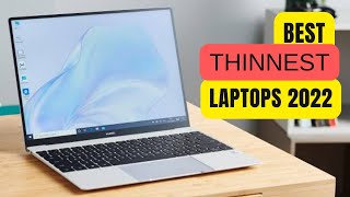 Top 5 Best Thinnest Laptops 2022 [upl. by Garreth324]