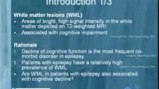 White matter lesions in patients with localizationrelated epilepsy [upl. by Eph56]