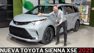 NUEVA TOYOTA Sienna XSE 2025  Sin lugar a dudas la mejor del segmento [upl. by Nilok]