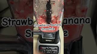 Strawberry banana smoothie healthylifestyle healthylifestylegoals smoothie [upl. by Itisahc]