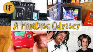 A Sony MiniDisc Odyssey The History Players Discs and How to Take a Hobby Way Too Far [upl. by Ardnusal131]