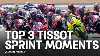 Top 3 Tissot Sprint Moments 🦾  2024 FrenchGP [upl. by Treacy732]