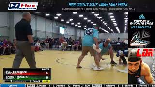 Mat 16 132 Ryan Ripplinger North Dakota 1 Vs Garrett Bowers Tennessee 1 [upl. by Enaillil]