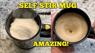 Self Stirring Coffee Mug  Amazing amp Fun [upl. by Ellennod451]