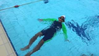 How to do backward and forward somersault  Swimsafer swimming lessons [upl. by Mandeville]